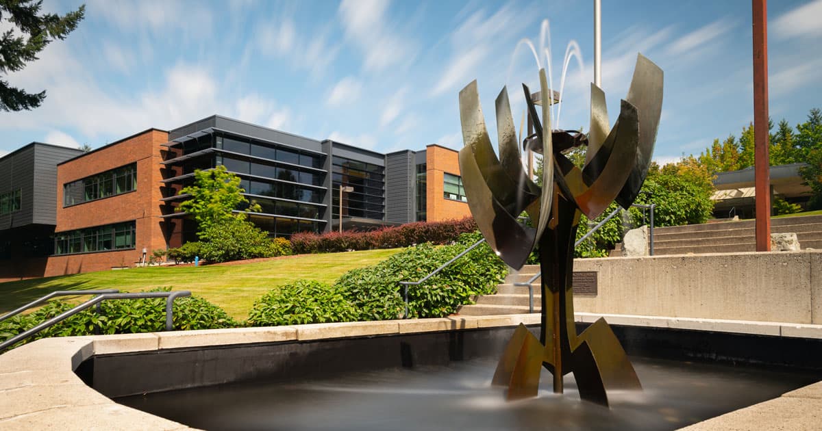 Northwest university fountain