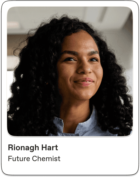 Chemistry student Rionagh Hart smiling