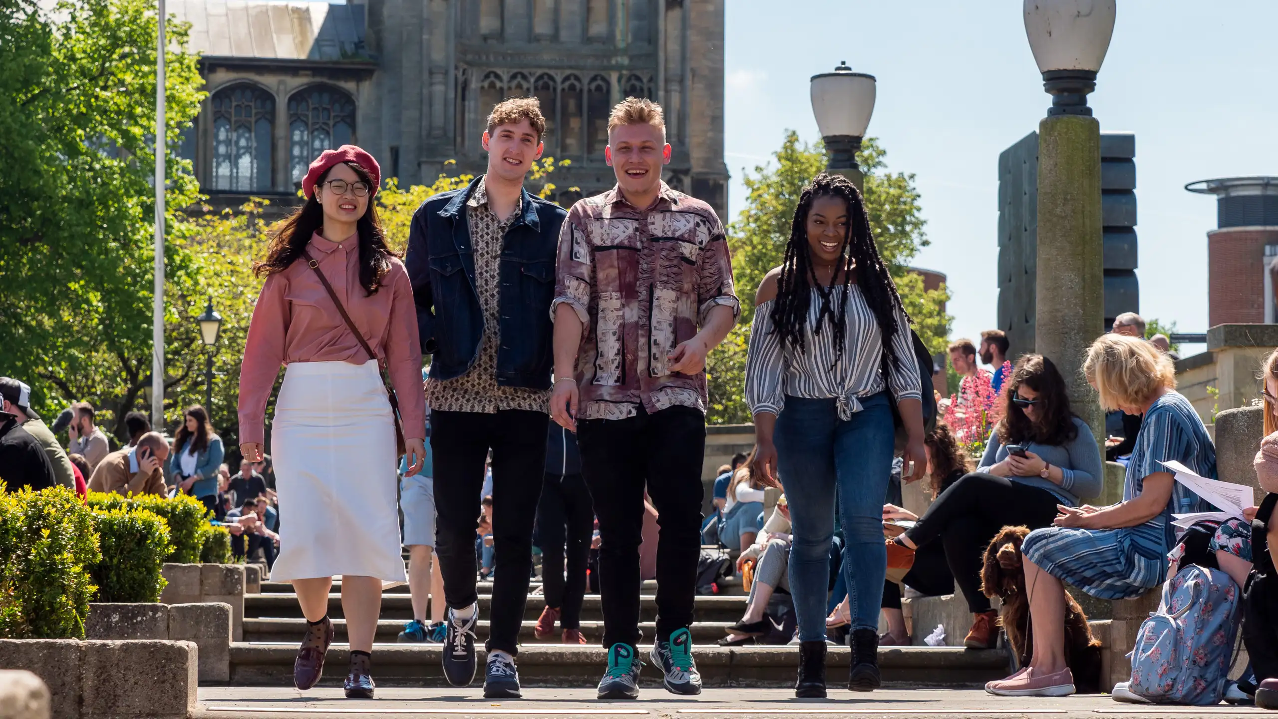 Image of students at UEA