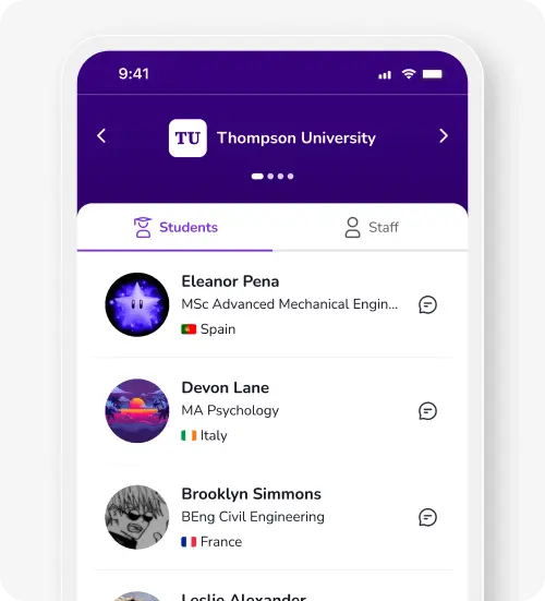 Download the Unibuddy App
