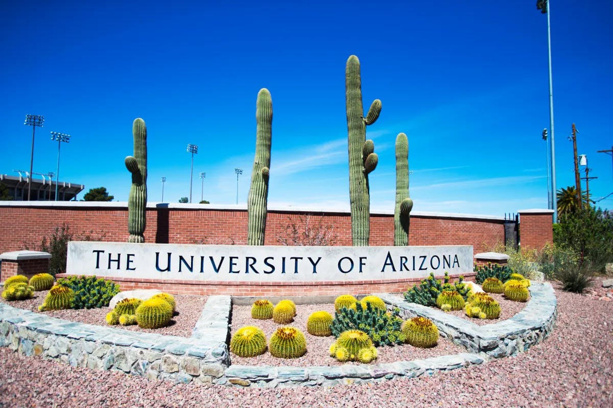 University of Arizona sign